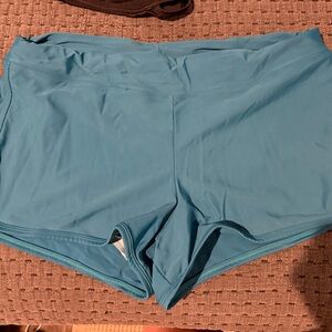 Carve Designs Athletic Paddle board Aqua / Teal Swim Shorts with liner
